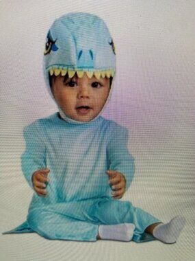 Infant Halloween costume~ baby “beta” Jurassic World! 12-18mo. **READ**